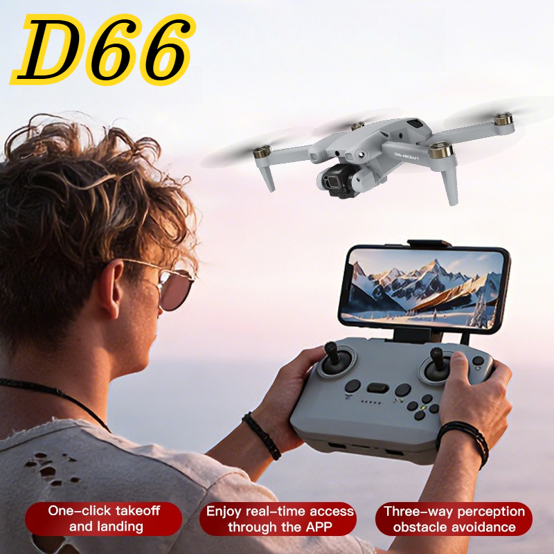 Photography Lighting Position - Mini D66 Foldable Aerial Photography Drone