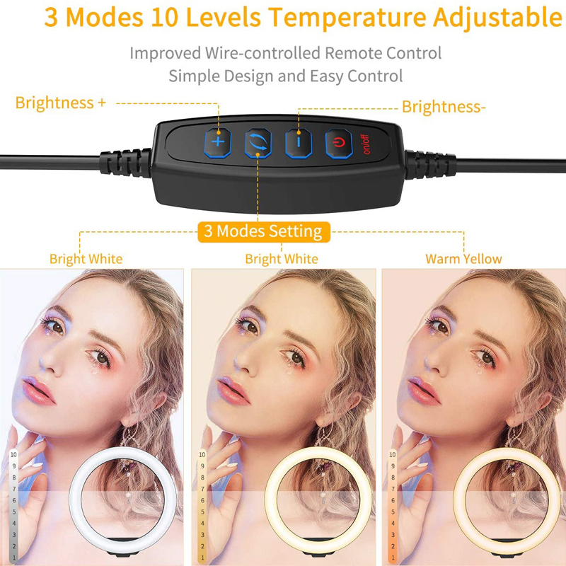 6/10/12 Inch LED Selfie Ring L - Photography Lighting Tool 评论和价格