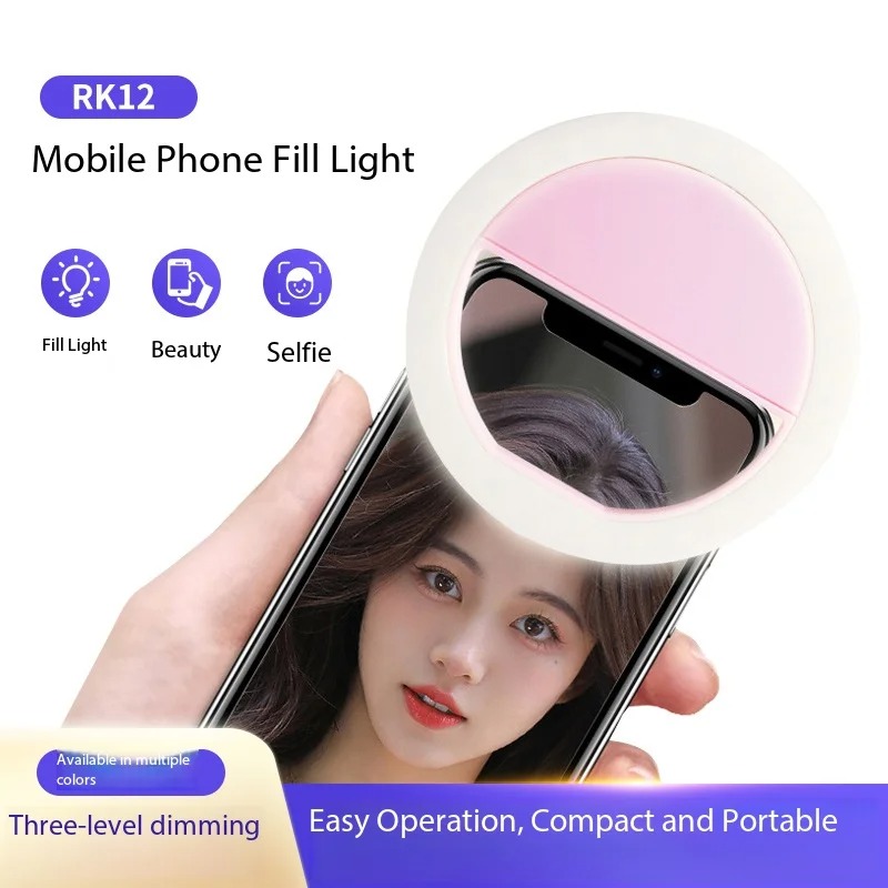 Rechargeable Clip On Selfie Ri - Quality Photography Lighting 评论和价格