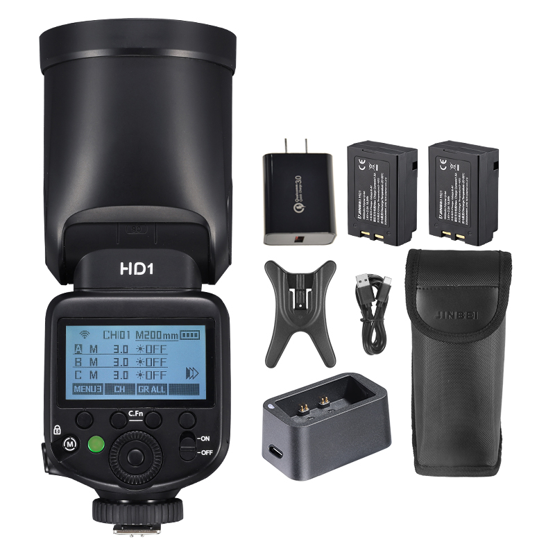 JINBEI HD-1Round-head HSS Spee - Photography Lighting With Flash 评论和价格