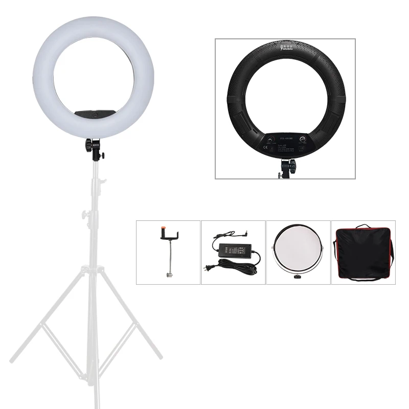 Yidoblo Black FS-480II Camera  - Led Ring Light 18 评论和价格