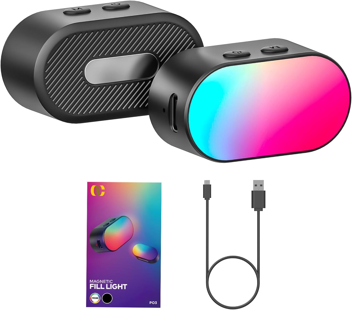 AOCHUAN Mini RGB Magnetic Fill - Quality Photography Lighting 评论和价格