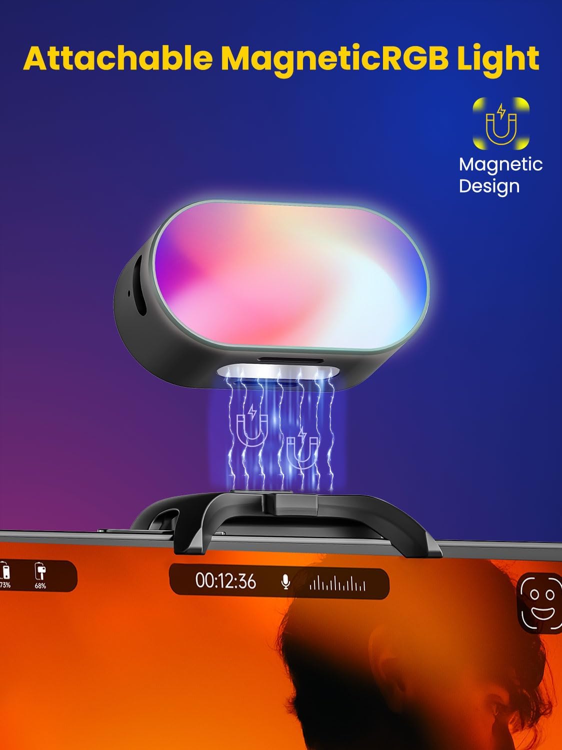 AOCHUAN Mini RGB Magnetic Fill - Quality Photography Lighting 评论和价格