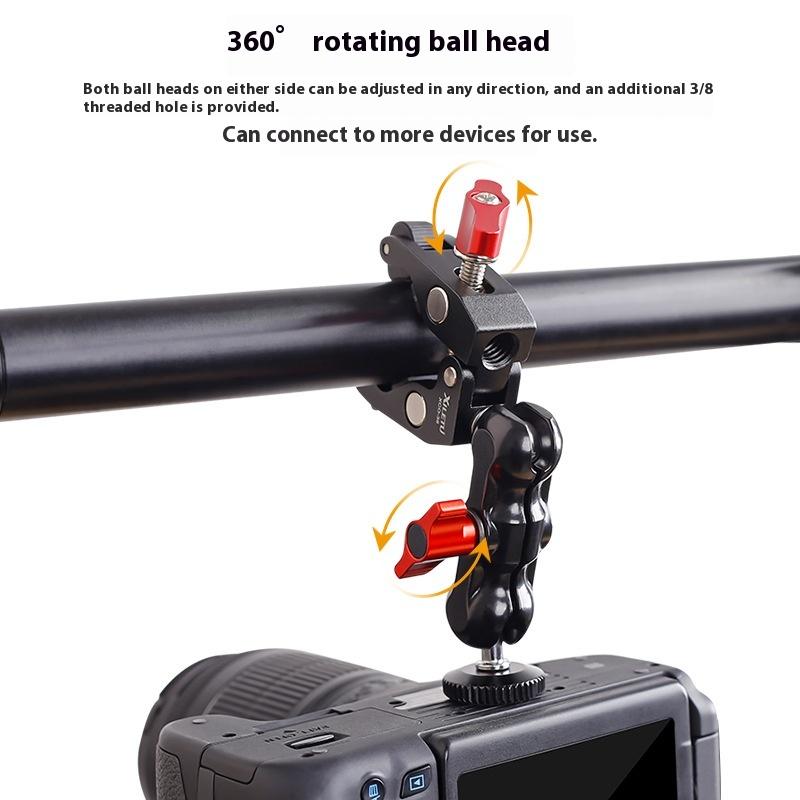 Camera Super Clamp with Double - Photography Lighting Position 评论和价格