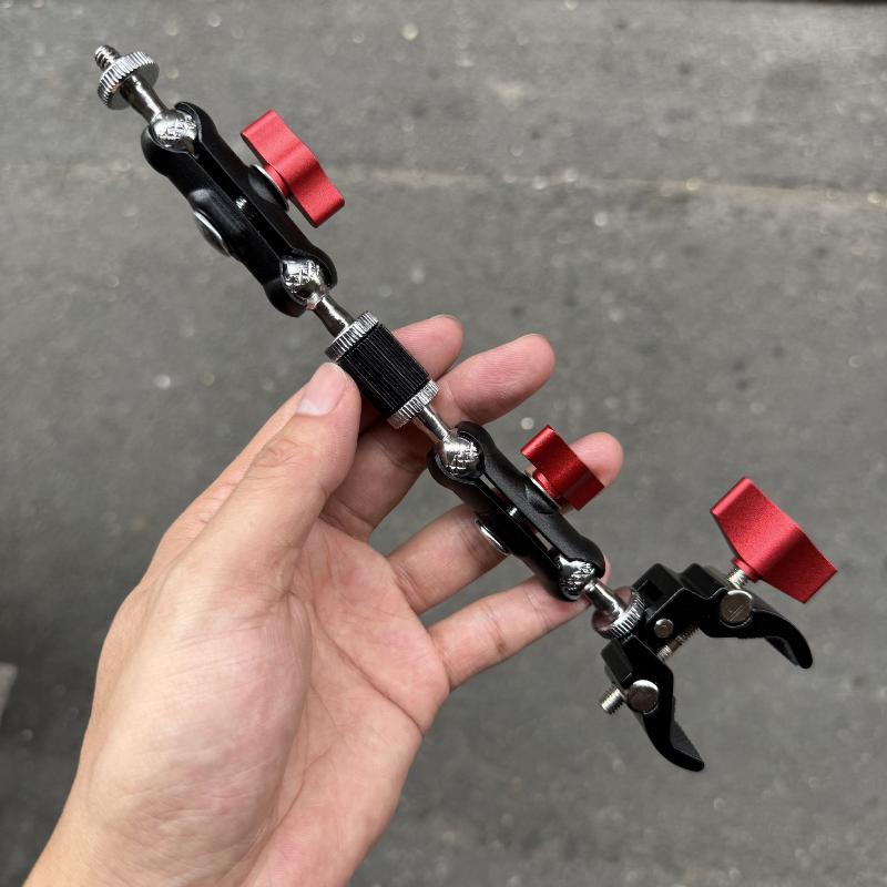 Camera Super Clamp with Double - Photography Lighting Position 评论和价格