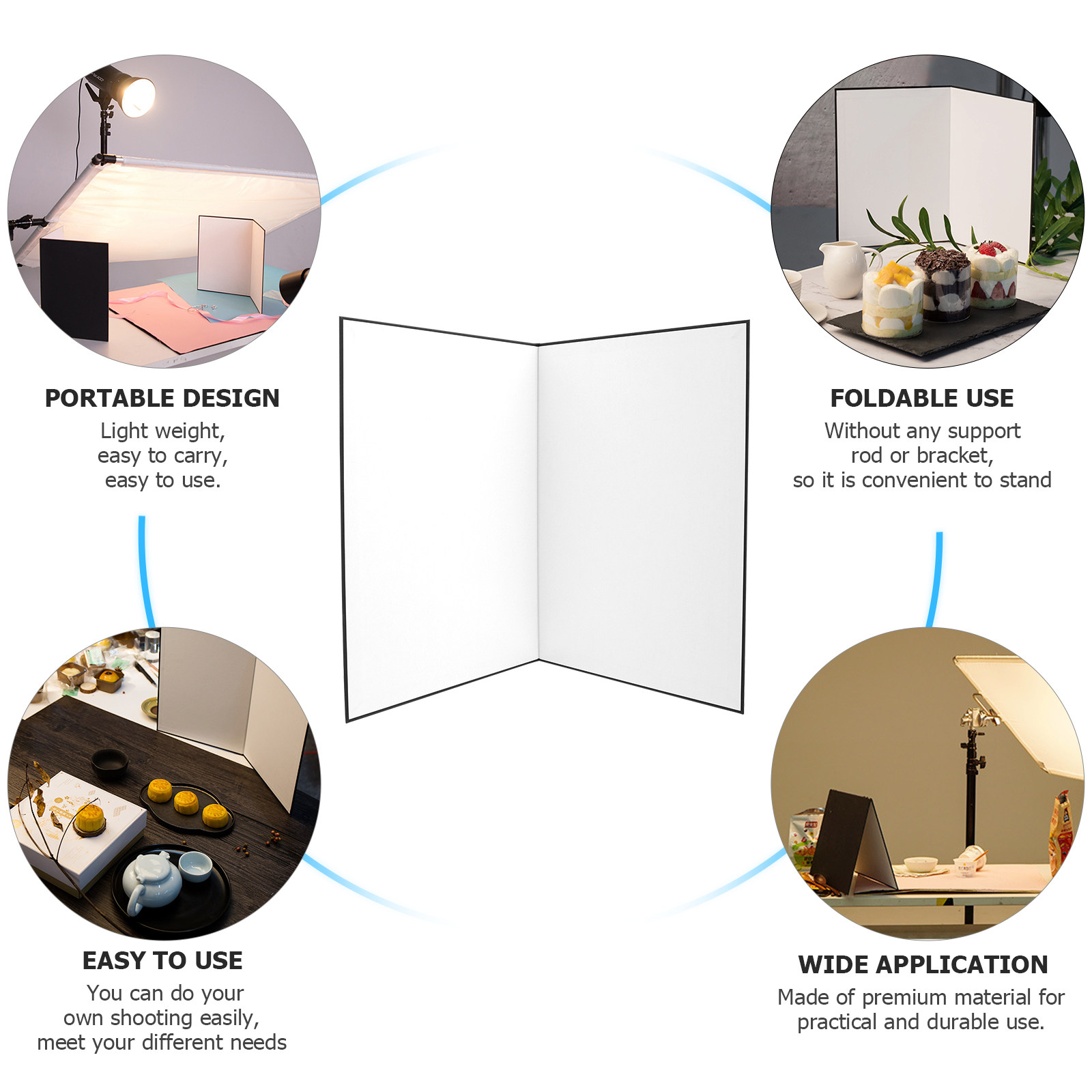 A3 Foldable Photography Cardbo - Photography Still Life Lighting 评论和价格