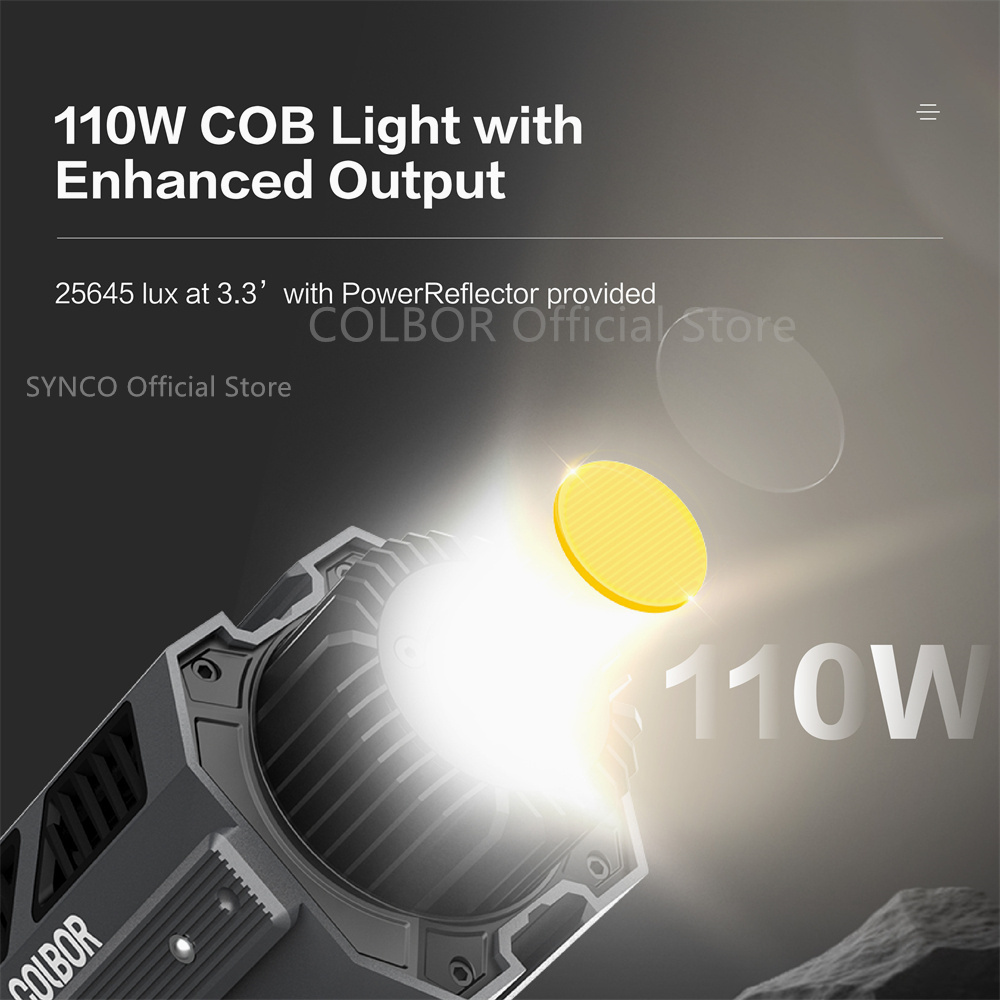 COLBOR CL100X COB Led Light Vi - Photography Lighting Tool 评论和价格