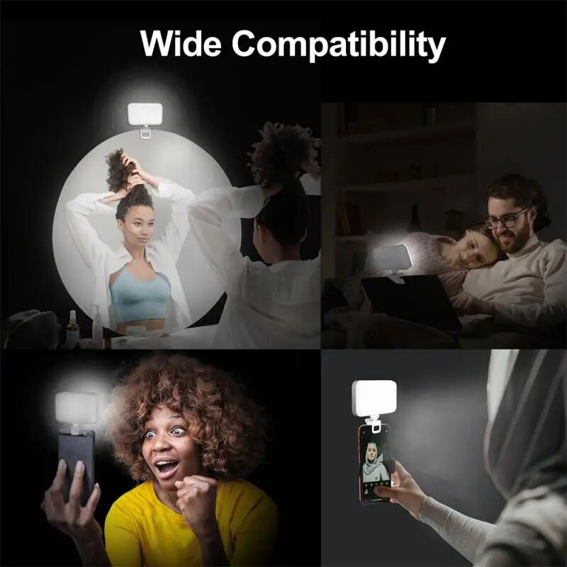 Pocket LED Selfie Light For IP - Photography Lighting With Flash 评论和价格