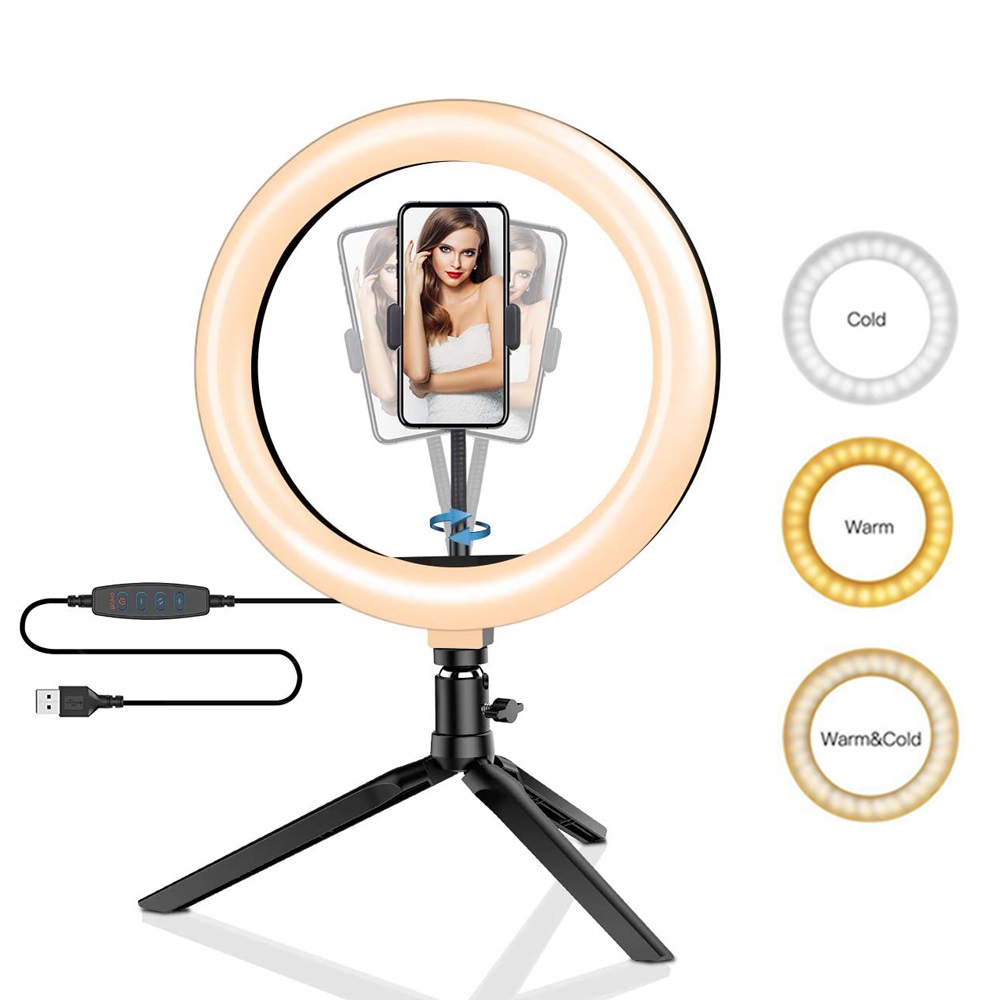 26cm 10 inch Led Ring Selfie L - Photography Lighting Tool 评论和价格