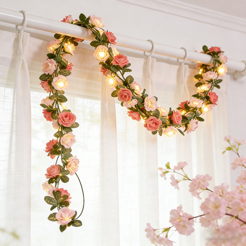 3 Pack (2Flower Vine+1 LED Lig - Flower Photography Led Lighting Pack 评论和价格