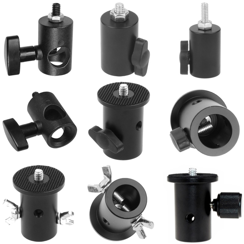 Tripod Light Stand Adapter 1/4 - Photography Lighting With Flash 评论和价格