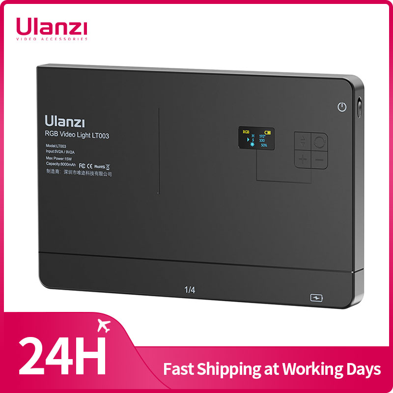Ulanzi LT003 15W RGB Video Lig - Photography Lighting Tool 评论和价格