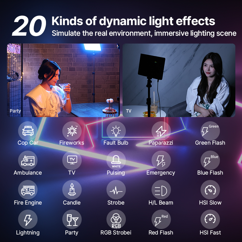 Ulanzi LT003 15W RGB Video Lig - Photography Lighting Tool 评论和价格