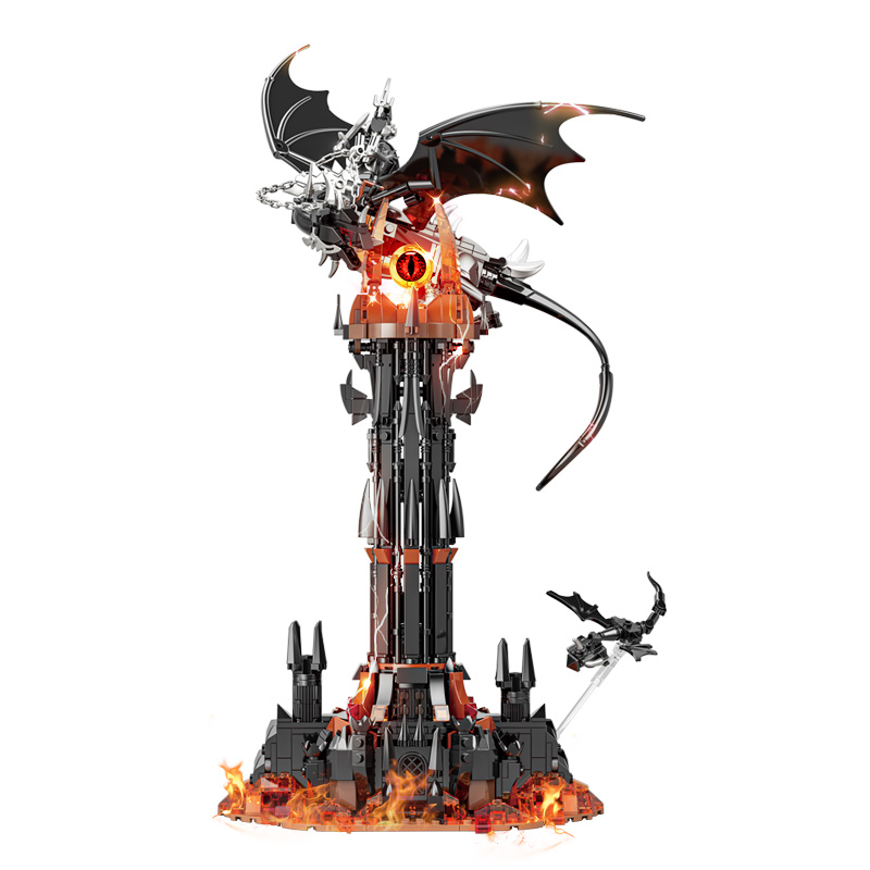 MOC Lord Rings Movie The Fell  - Led Ring Light 18 评论和价格