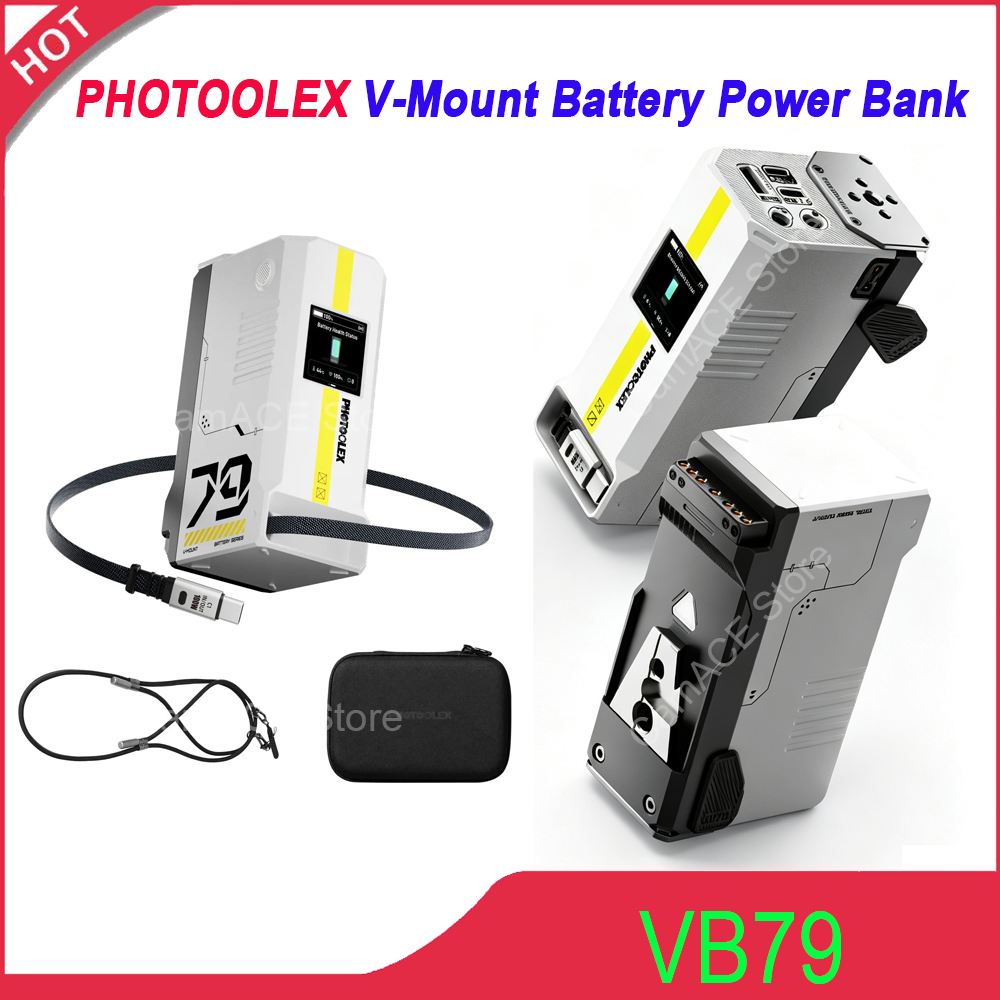 PHOTOOLEX 79Wh 5500mAh V‑Mount - V Mount Battery 评论和价格