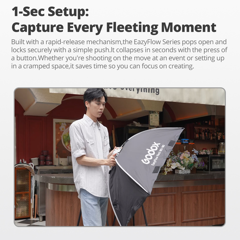 Godox EazyFlow series Foldable - Photography Lighting With Flash 评论和价格